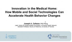 Innovation in the Medical Home: How Mobile and Social Technologies Can Accelerate Health Behavior Changes